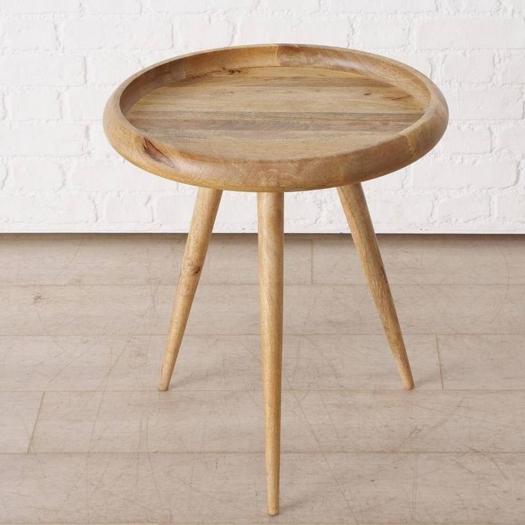 Boltze Home, stolik kawowy Herve, 2 szt., drewno mango