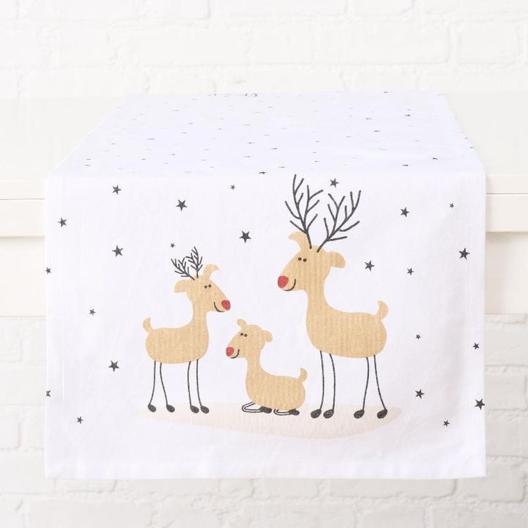 Boltze Home, Timba, bieżnik bawełniany, 140 cm