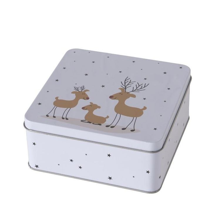 Boltze Home, Timba, puszka na ciastka, metal, 2 szt