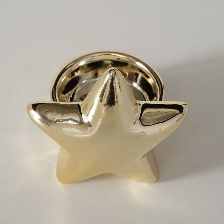 Boltze Home, Ulanda, porcelanowy świecznik na tealight