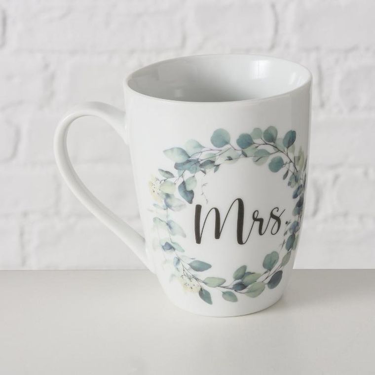 Boltze Home, zestaw kubków dla niej i dla niego Eukana, 330 ml