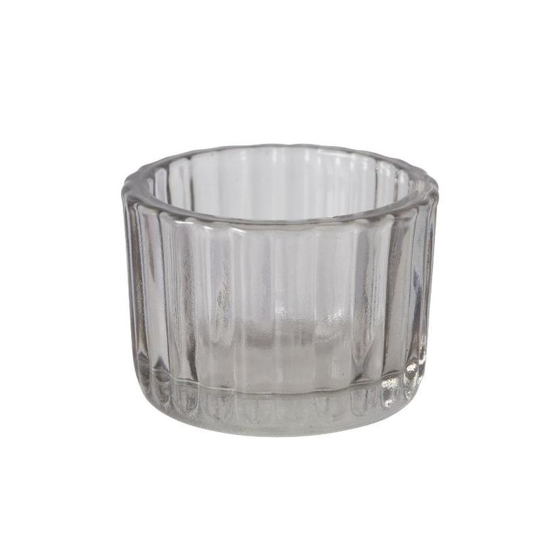 Boltze Home, zestaw szklanych dekoracji, Tolka, świeczniki i wazon, 10 cm