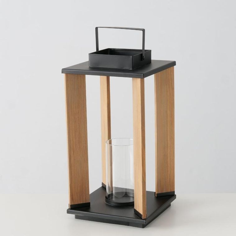 Boltze, lampion loftowy, Ventana, 20,7-20,7-40,5 cm