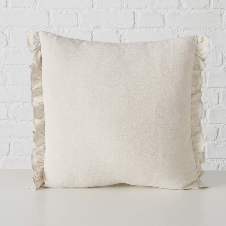 Boltze, poduszka ozdobna z falbanką, Padi, 43-43 cm