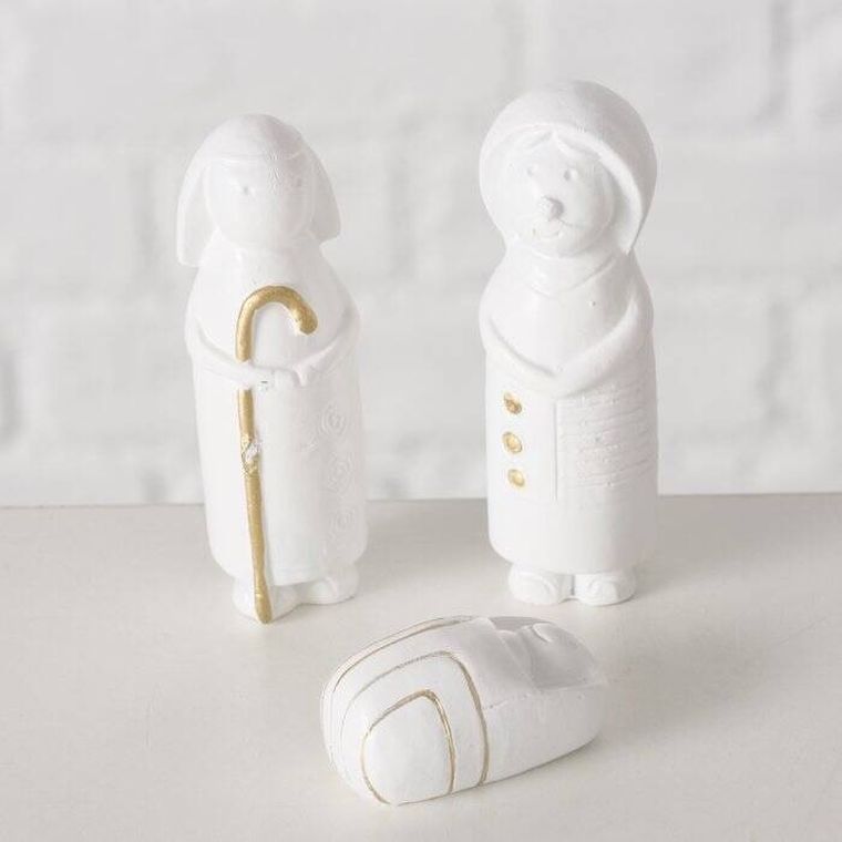 Boltze Xmas, Natos, minimalistyczna szopka bożonarodzeniowa, 11 figurek