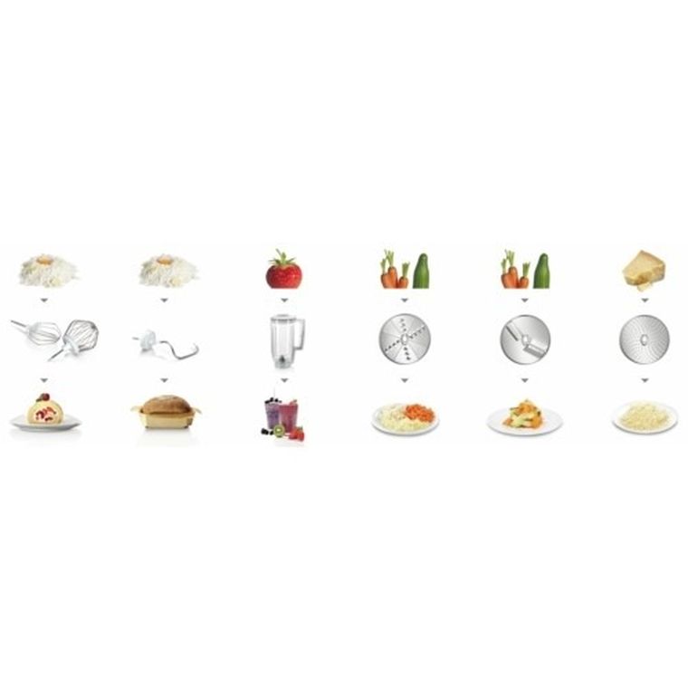 Bosch, robot kuchenny MUM 58720, 1000 W