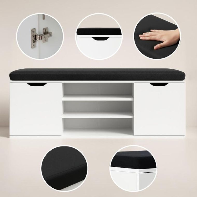 Boximo, Porta, szafka na buty z siedziskiem, 103-30-46 cm