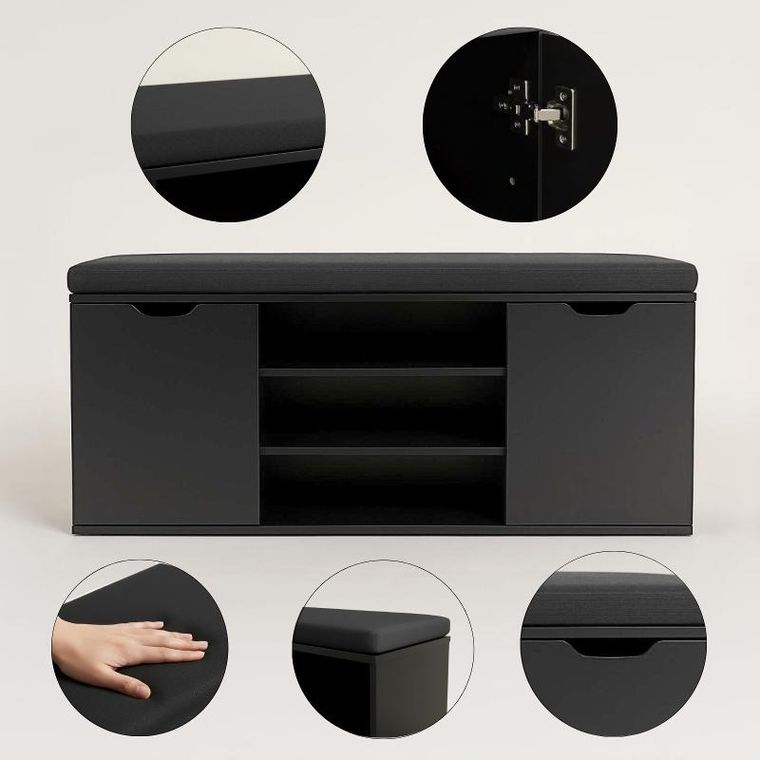 Boximo, Porta, szafka na buty z siedziskiem, 103-30-46 cm