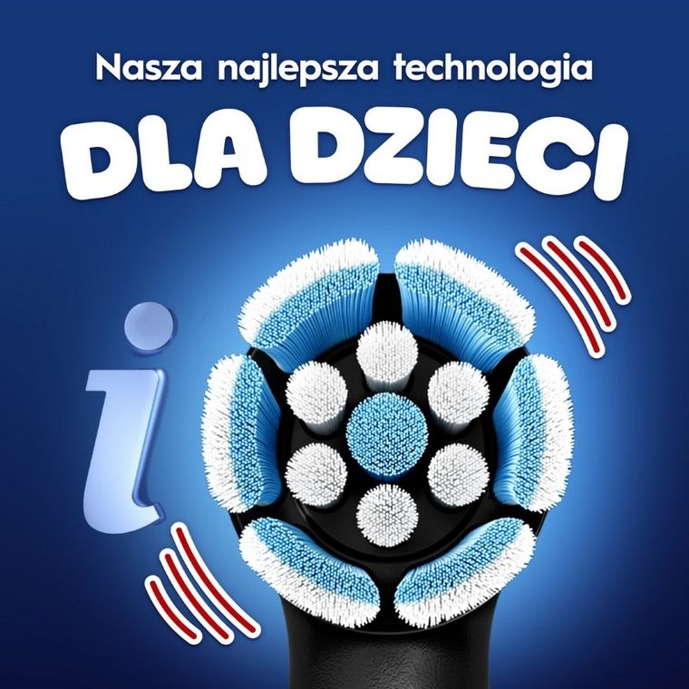 Braun, Oral-B, Spider-Man, iO2 Kids, szczoteczka akumulatorowa dla dzieci