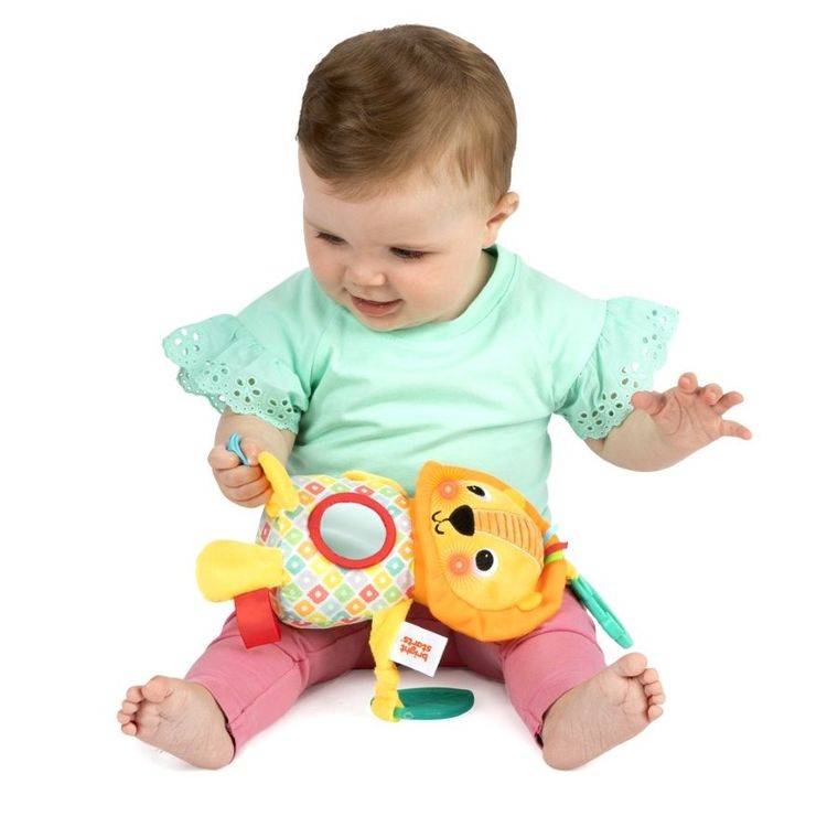 Bright Starts, Lew, zawieszka sensoryczna ze światełkami i muzyką