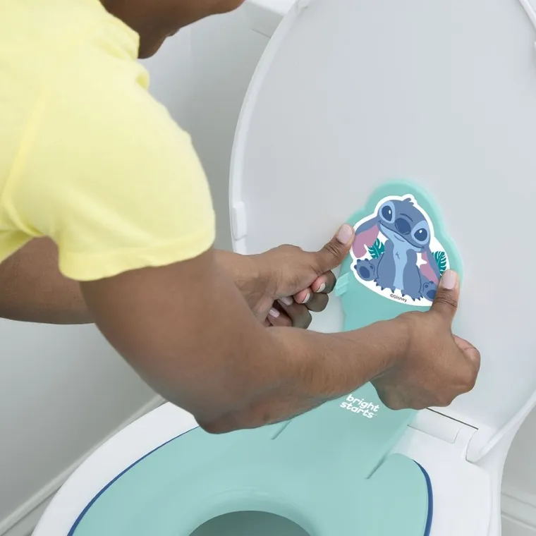 Bright Starts, Lilo i Stitch, Flip & Sit, nakładka na toaletę, 18m+