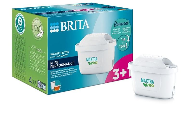 Brita, Maxtra Pro Pure Performance, filtr do wody, 4 szt.
