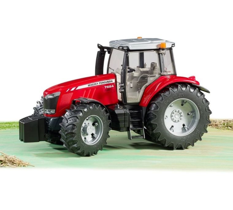 Bruder, Massey Ferguson 7600, traktor, pojazd, 1:16
