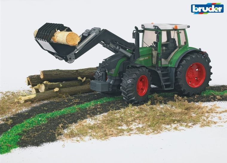 Bruder, Traktor Fendt 936 Vario z ładowarką