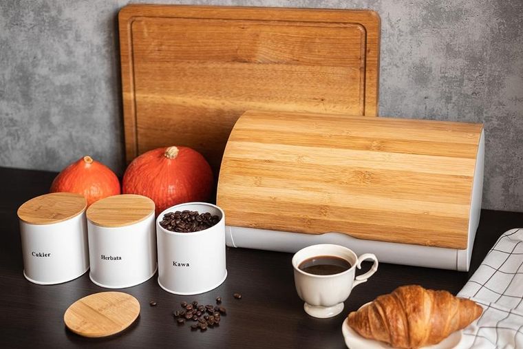 Brunbeste, chlebak na pieczywo, z pojemnikami, biały, 2705