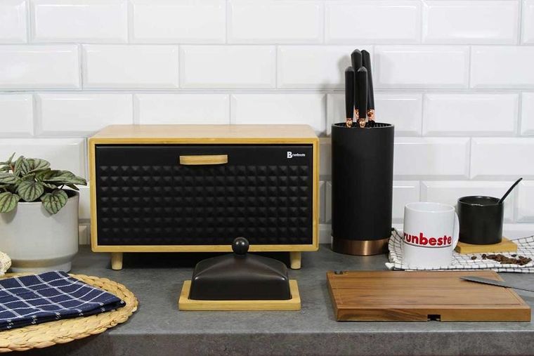 Brunbeste, chlebak, pojemnik bambusowy na pieczywo