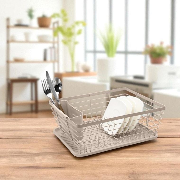 Brunbeste, suszarka do naczyń z ociekaczem i tacą, 4028