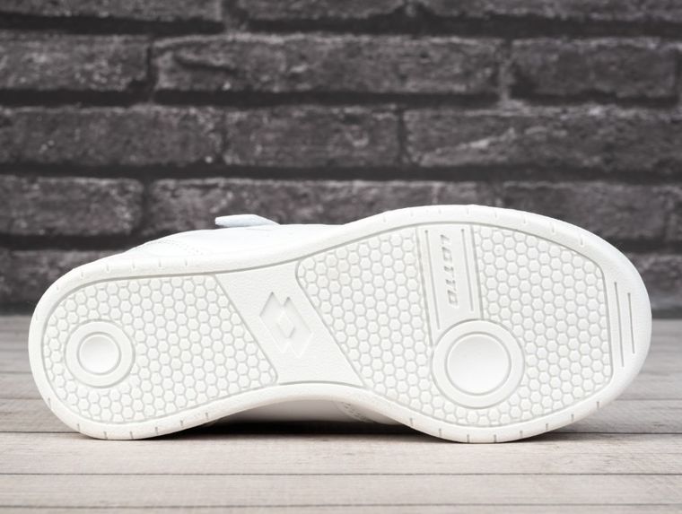 Buty sportowe chłopięce, białe, Lotto
