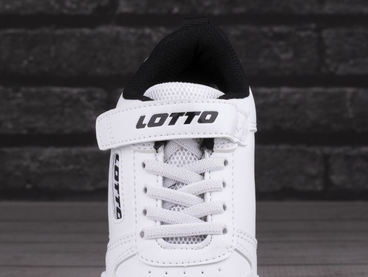 Buty sportowe chłopięce, białe, Lotto