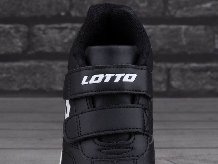 Buty sportowe chłopięce, czarne, Lotto