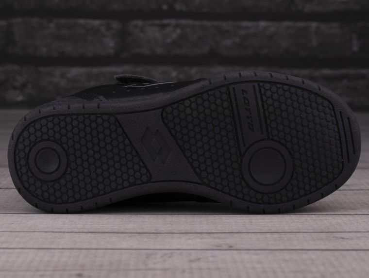 Buty sportowe chłopięce, czarne, Lotto