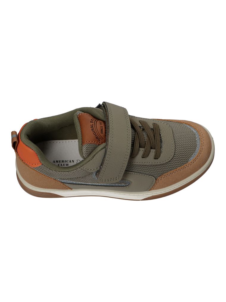 Buty sportowe chłopięce, khaki, American Club