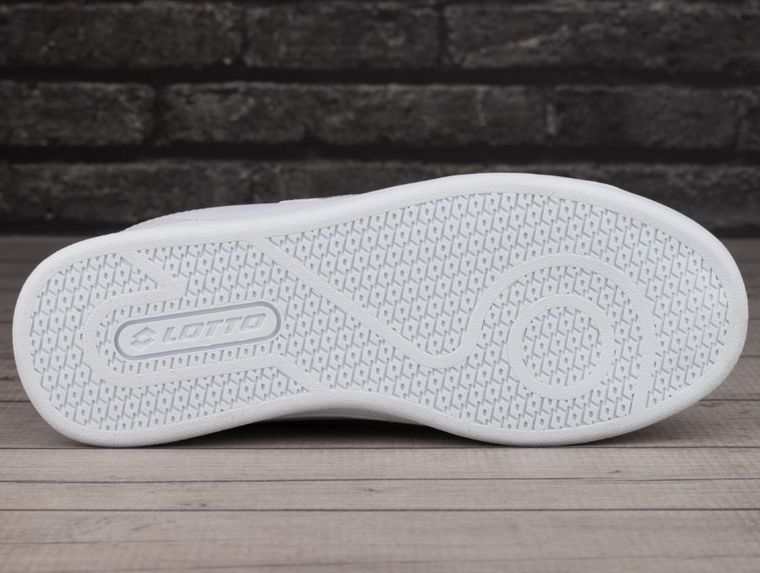 Buty sportowe damskie, białe, Lotto Dampolis GC