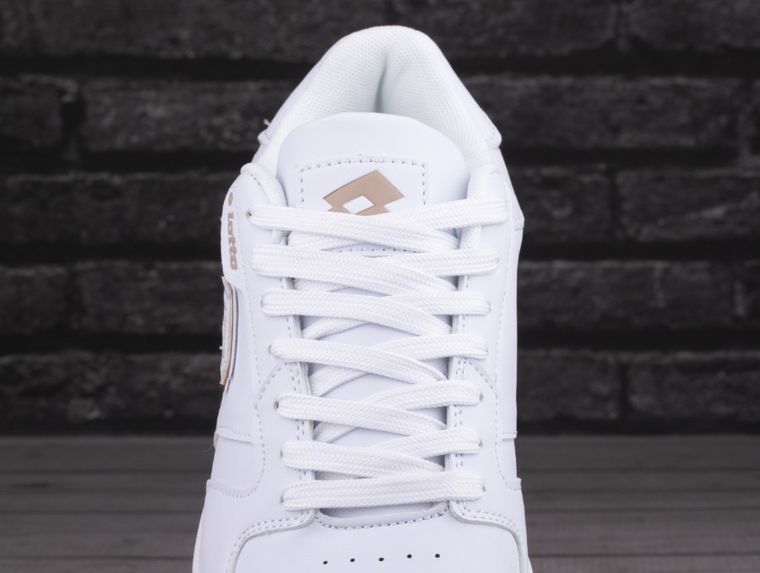 Buty sportowe damskie, białe, Lotto Scopi GC