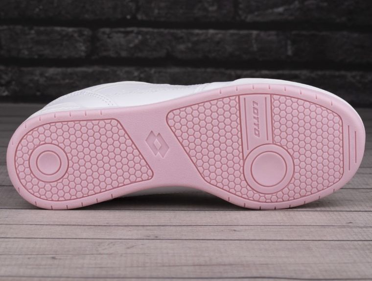 Buty sportowe damskie, białe, Lotto Toco BC
