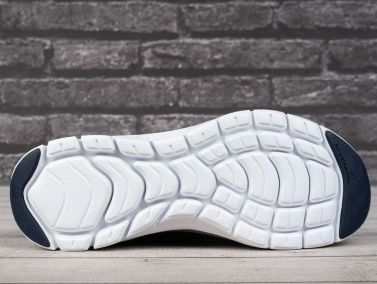 Buty sportowe damskie, granatowe, Skechers Flex Appeal Brilliant View