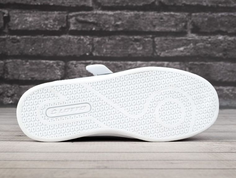 Buty sportowe dziecięce, białe, Lotto Jambol K