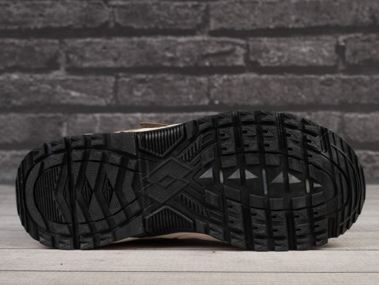 Buty sportowe dziecięce, brązowe, Lotto Ketcham Low Tex