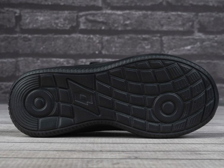 Buty sportowe dziecięce, czarne, Lotto