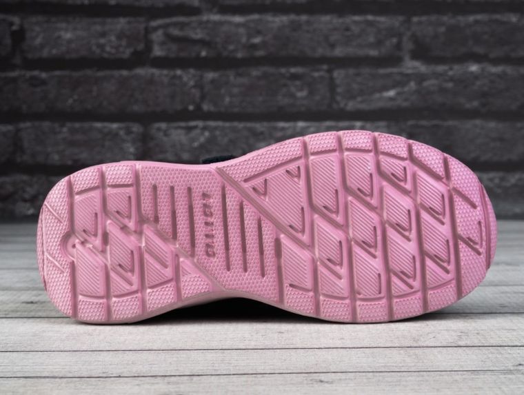 Buty sportowe dziecięce, granatowe, Lotto Exertiv