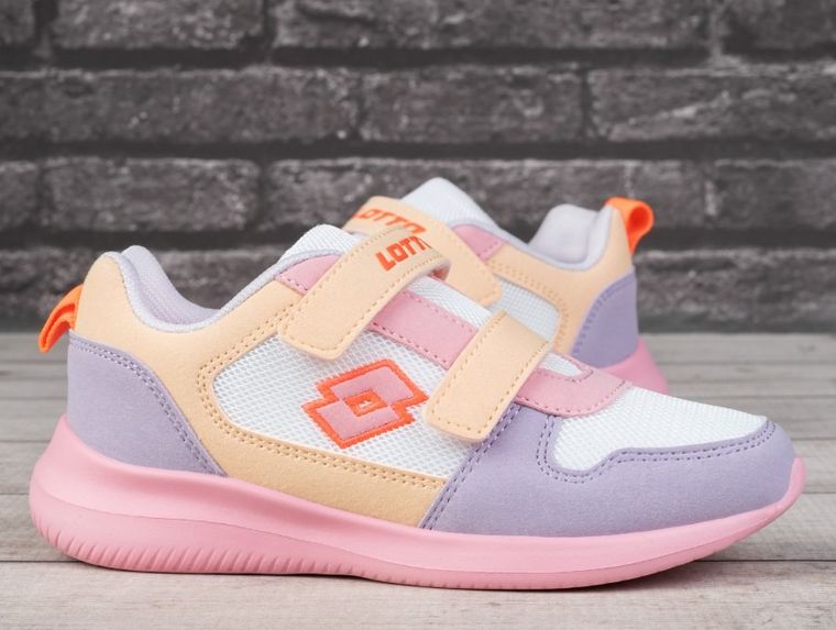 Buty sportowe dziewczęce, mix, Lotto