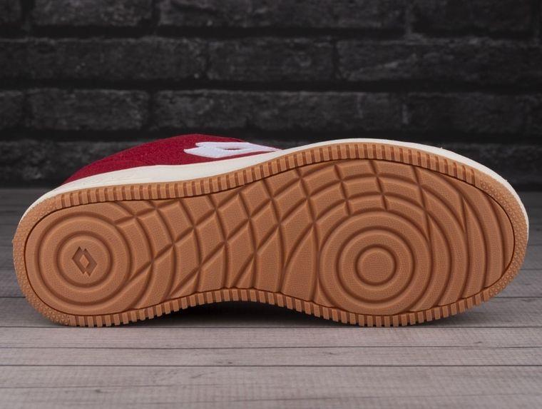 Buty sportowe męskie, czerwone, Lotto Yarin