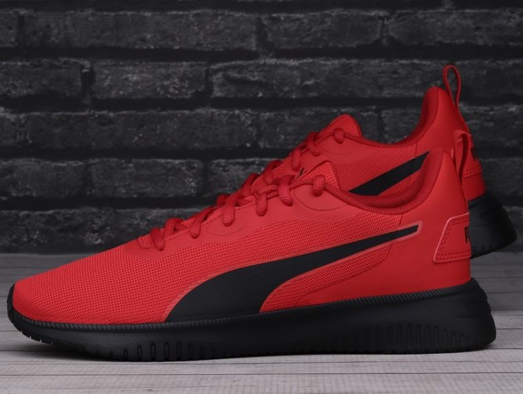 Buty sportowe męskie, czerwone, Puma Flyer Flex