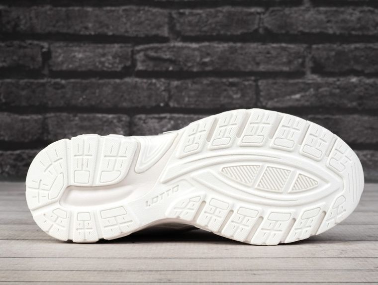 Buty sportowe męskie, do biegania, białe, Lotto Akimoto