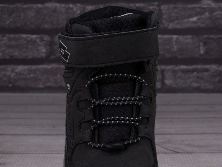 Buty zimowe chłopięce, czarne, Lotto