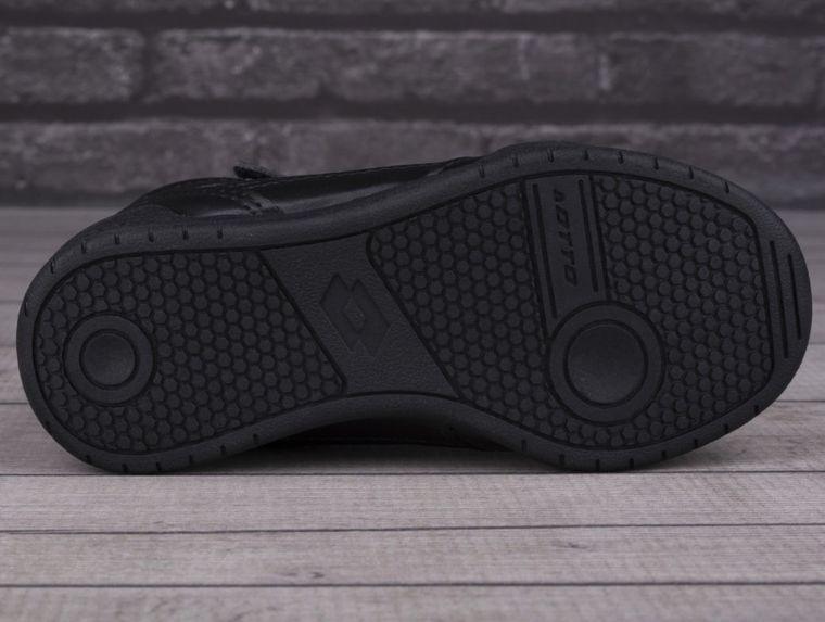 Buty zimowe dziecięce, ocieplane, czarne, Lotto