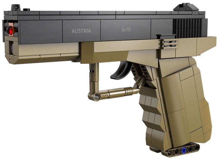 Cada, 17 Pistol, 5 naboi, 338 elementów