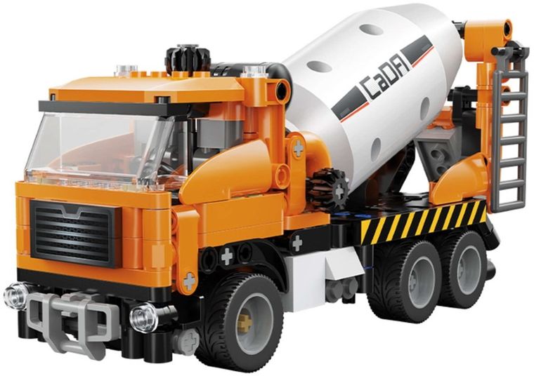 Cada, betoniarka, klocki konstrukcyjne, 368 elementów