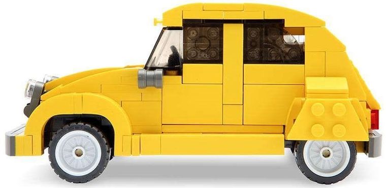 Cada, Citroen 2CV, klocki konstrukcyjne, pojazd, 298 elementów