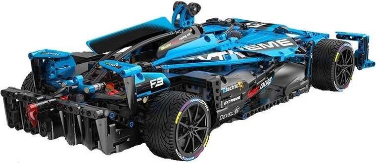 Cada, Formula E wyścigówka, klocki konstrukcyjne, pojazd, 1667 elementów