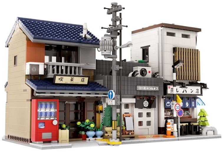 Cada, Japońska Herbaciarnia, klocki konstrukcyjne, 1200 elementów