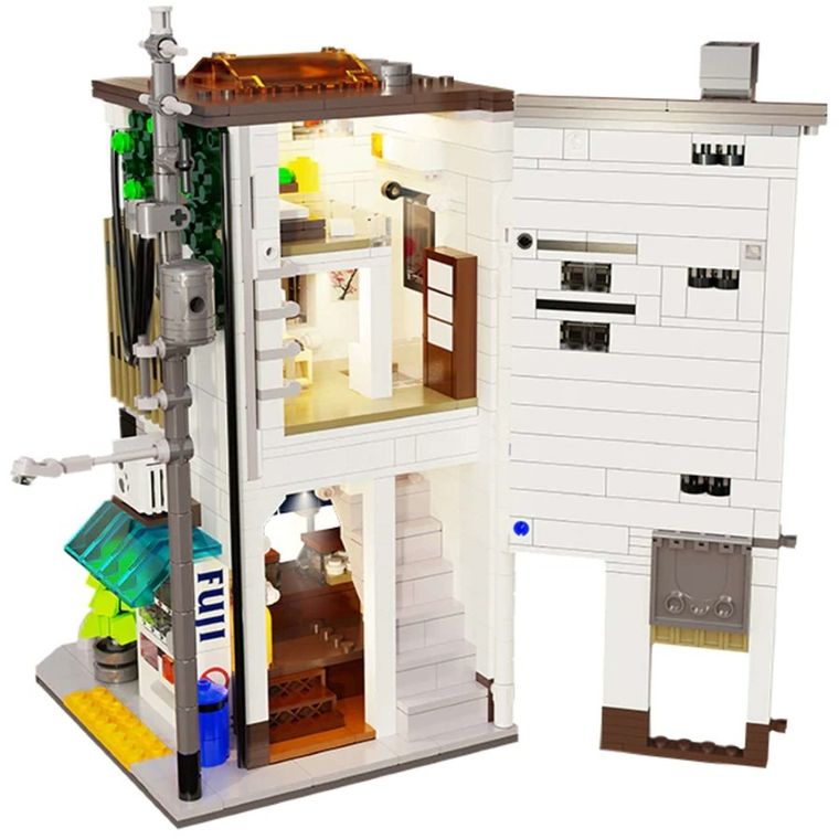 Cada, Japoński sklep z bułeczkami na parze, klocki kolekcjonerskie, 1108 elementów