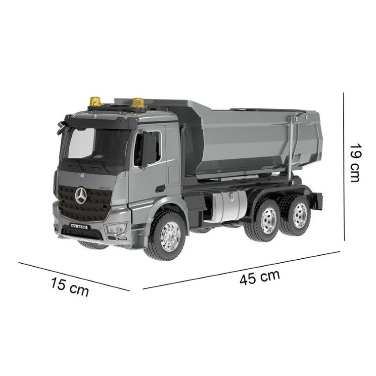Cada, Mercedes Benz Arocs, pojazd zdalnie sterowany, wywrotka, 1:20