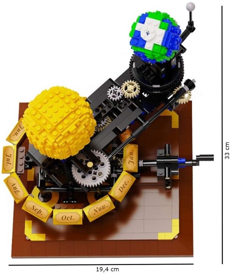 Cada, Układ Słoneczny, klocki konstrukcyjne, 865 elementów