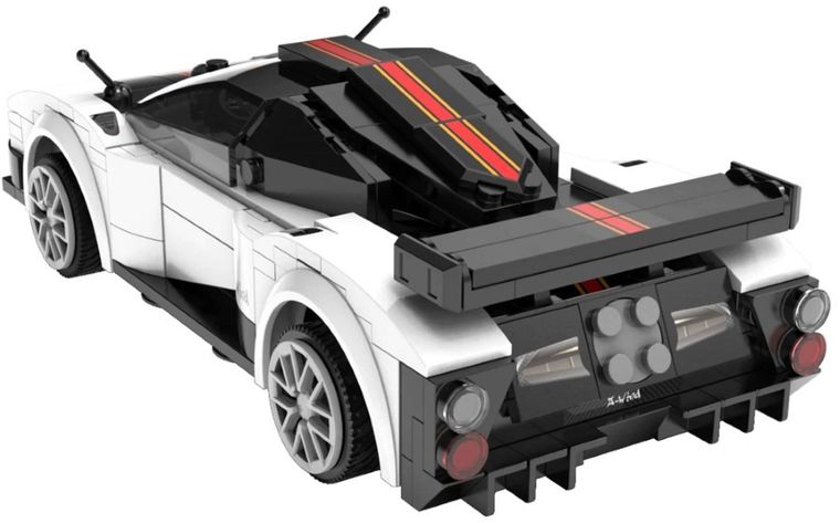 Cada, Z-Wind Sports Car, klocki konstrukcyjne, pojazd zdalnie sterowany, 258 elementów