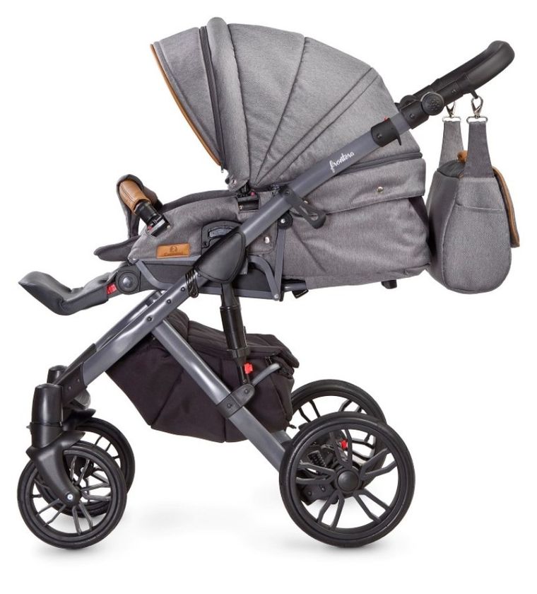 Camini, Frontera, wózek wielofunkcyjny, grafitowy